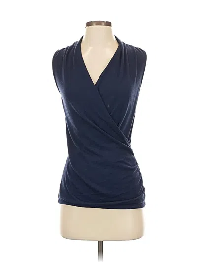 Pre-owned 41hawthorn Sleeveless Blouse In Blue