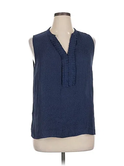 Pre-owned 41hawthorn Sleeveless Blouse In Blue