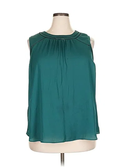 Pre-owned 41hawthorn Sleeveless Blouse In Blue