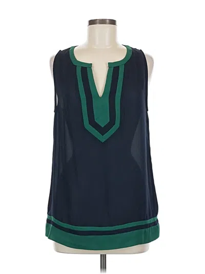 Pre-owned 41hawthorn Sleeveless Blouse In Blue