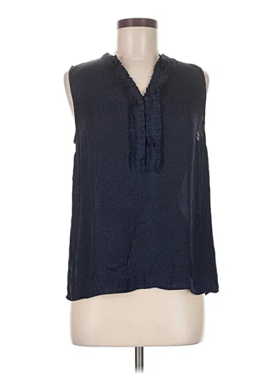 Pre-owned 41hawthorn Sleeveless Blouse In Blue