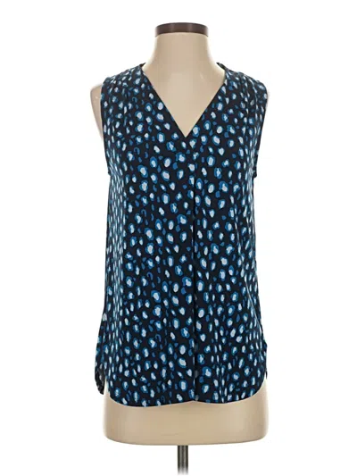 Pre-owned 41hawthorn Sleeveless Blouse In Blue