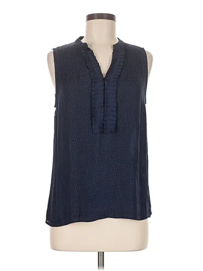 Pre-owned 41hawthorn Sleeveless Blouse In Blue