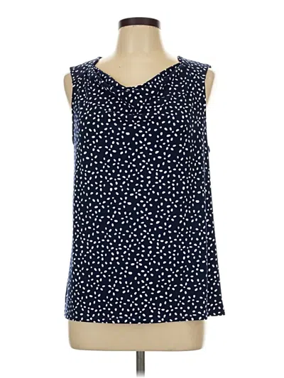 Pre-owned 41hawthorn Sleeveless Blouse In Blue