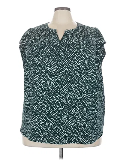 Pre-owned 41hawthorn Sleeveless Blouse In Blue