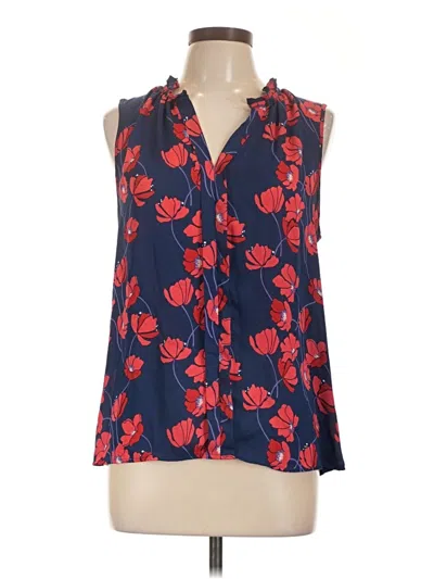 Pre-owned 41hawthorn Sleeveless Blouse In Blue
