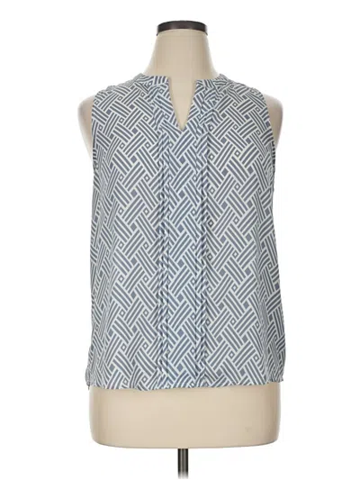 Pre-owned 41hawthorn Sleeveless Blouse In Blue