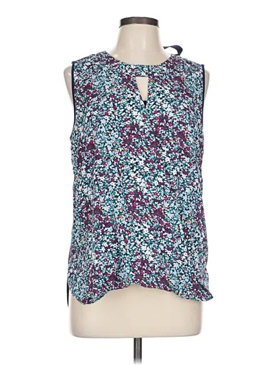 Pre-owned 41hawthorn Sleeveless Blouse In Blue