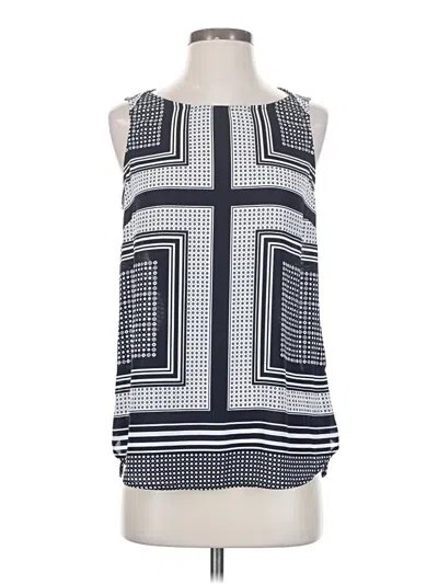 Pre-owned 41hawthorn Sleeveless Blouse In Blue