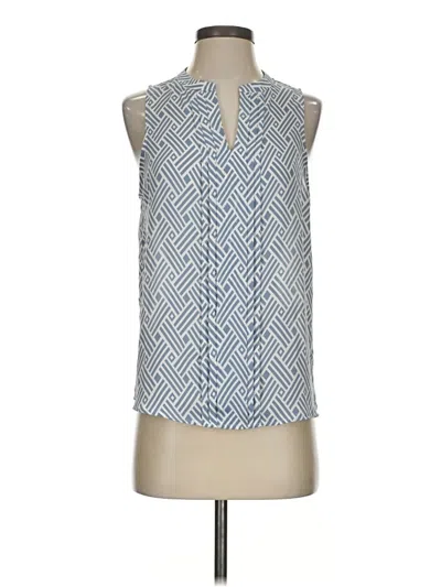 Pre-owned 41hawthorn Sleeveless Blouse In Blue