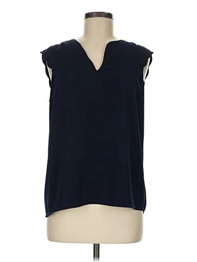 Pre-owned 41hawthorn Sleeveless Blouse In Blue