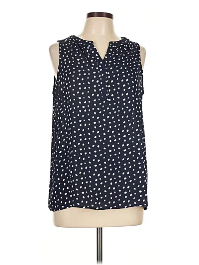 Pre-owned 41hawthorn Sleeveless Blouse In Blue