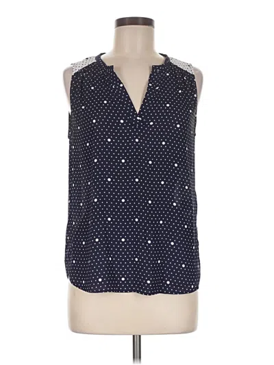 Pre-owned 41hawthorn Sleeveless Blouse In Blue