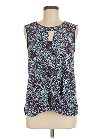 Pre-owned 41hawthorn Sleeveless Blouse In Blue