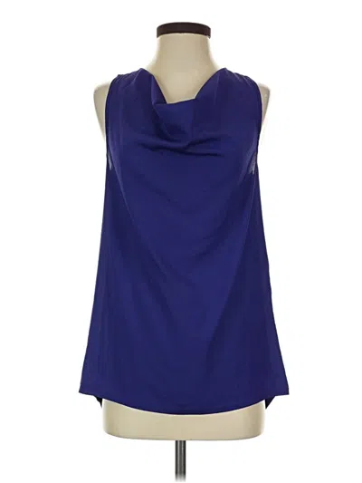 Pre-owned 41hawthorn Sleeveless Blouse In Blue