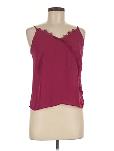 Pre-owned 41hawthorn Sleeveless Blouse In Burgundy