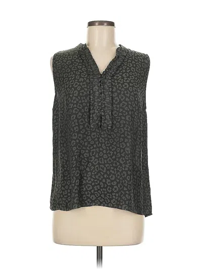 Pre-owned 41hawthorn Sleeveless Blouse In Gray
