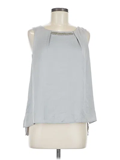 Pre-owned 41hawthorn Sleeveless Blouse In Gray