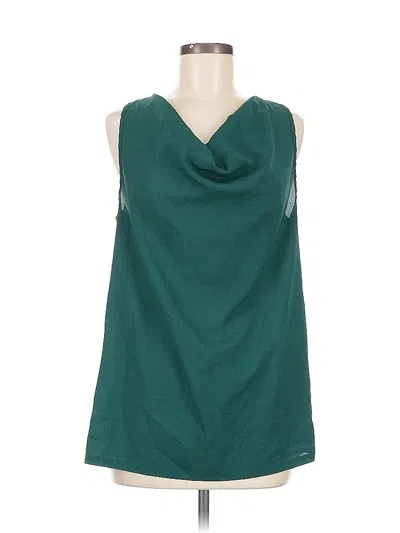 Pre-owned 41hawthorn Sleeveless Blouse In Green
