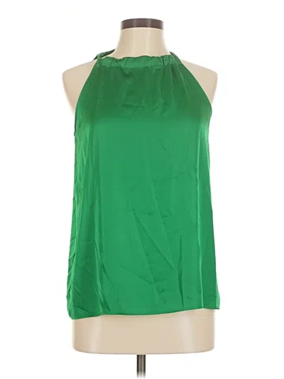 Pre-owned 41hawthorn Sleeveless Blouse In Green