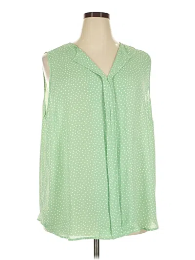 41hawthorn Sleeveless Blouse In Green