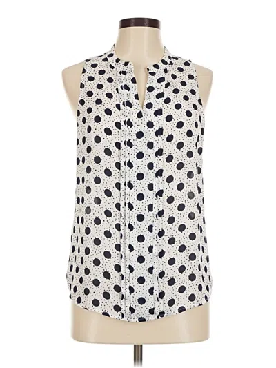 Pre-owned 41hawthorn Sleeveless Blouse In Ivory