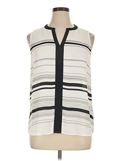 Pre-owned 41hawthorn Sleeveless Blouse In Ivory