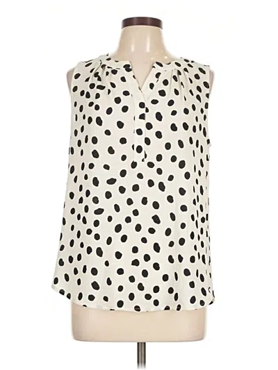 Pre-owned 41hawthorn Sleeveless Blouse In Ivory