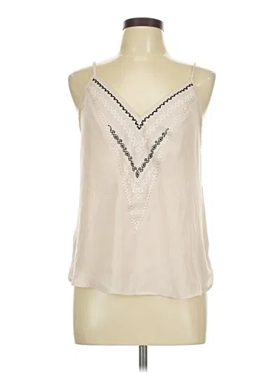 Pre-owned 41hawthorn Sleeveless Blouse In Ivory