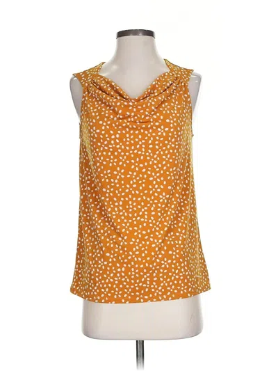 Pre-owned 41hawthorn Sleeveless Blouse In Orange