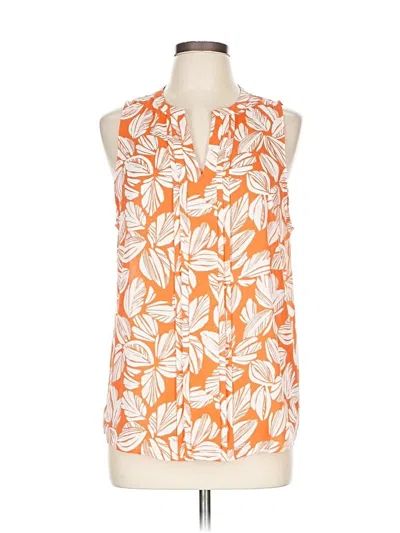Pre-owned 41hawthorn Sleeveless Blouse In Orange