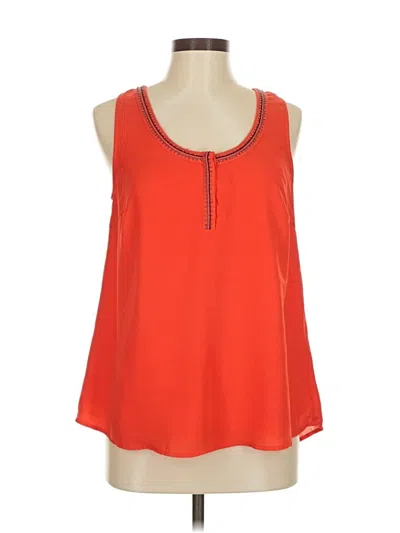 Pre-owned 41hawthorn Sleeveless Blouse In Orange