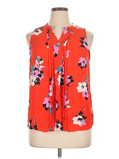 Pre-owned 41hawthorn Sleeveless Blouse In Orange