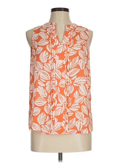 Pre-owned 41hawthorn Sleeveless Blouse In Orange