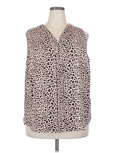 Pre-owned 41hawthorn Sleeveless Blouse In Pink