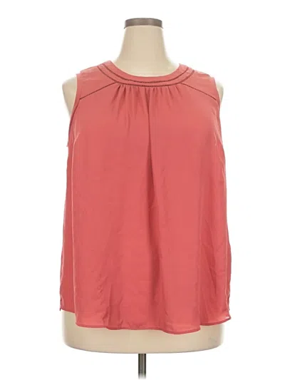 Pre-owned 41hawthorn Sleeveless Blouse In Pink