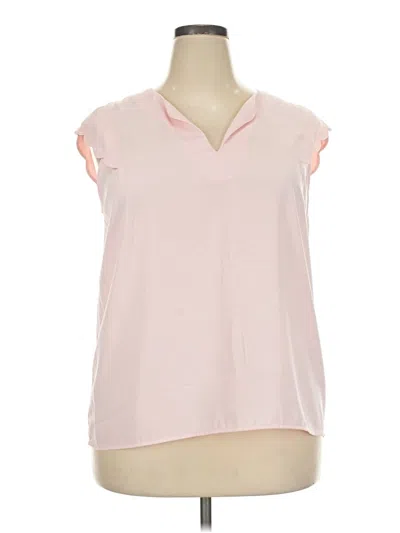 Pre-owned 41hawthorn Sleeveless Blouse In Pink