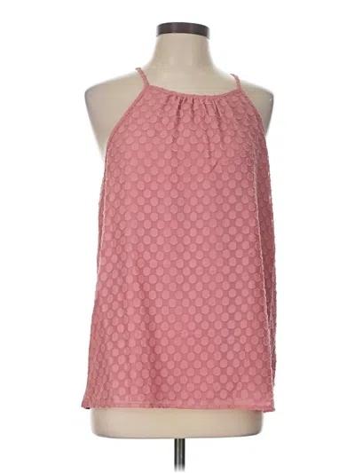 Pre-owned 41hawthorn Sleeveless Blouse In Pink