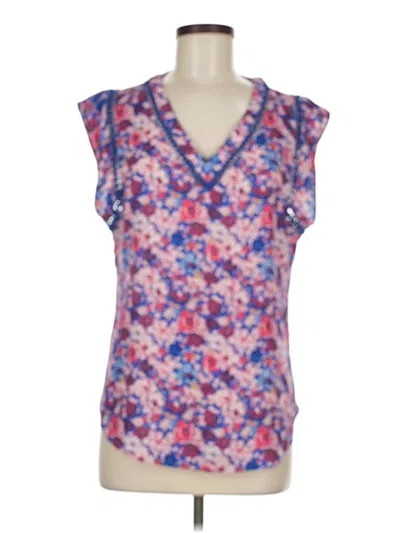 Pre-owned 41hawthorn Sleeveless Blouse In Purple
