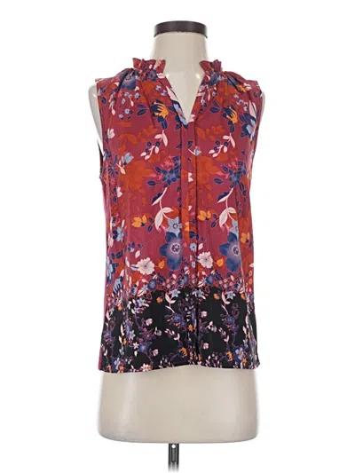 Pre-owned 41hawthorn Sleeveless Blouse In Purple
