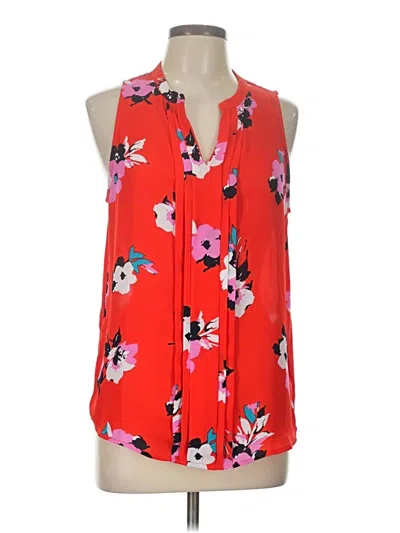 Pre-owned 41hawthorn Sleeveless Blouse In Red
