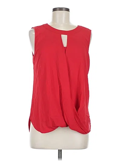 Pre-owned 41hawthorn Sleeveless Blouse In Red