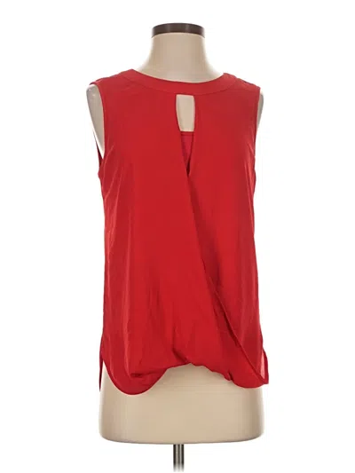 Pre-owned 41hawthorn Sleeveless Blouse In Red