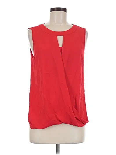 Pre-owned 41hawthorn Sleeveless Blouse In Red