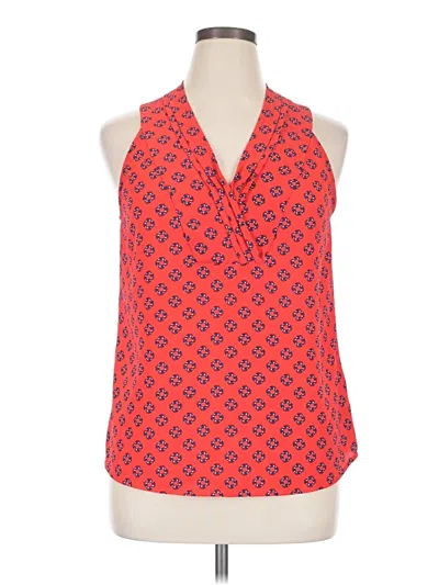 Pre-owned 41hawthorn Sleeveless Blouse In Red