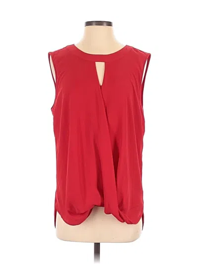 Pre-owned 41hawthorn Sleeveless Blouse In Red