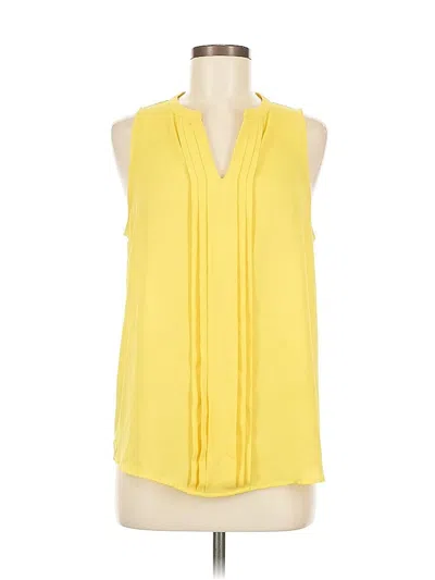 Pre-owned 41hawthorn Sleeveless Blouse In Yellow