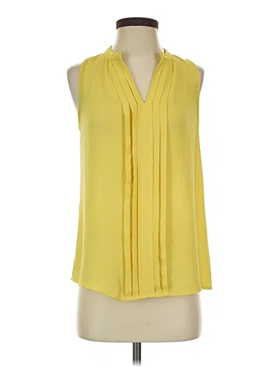 Pre-owned 41hawthorn Sleeveless Blouse In Yellow