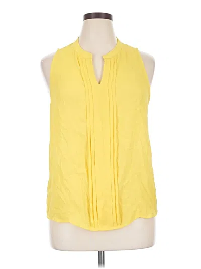 Pre-owned 41hawthorn Sleeveless Blouse In Yellow
