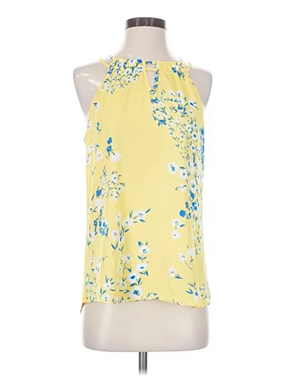 Pre-owned 41hawthorn Sleeveless Blouse In Yellow